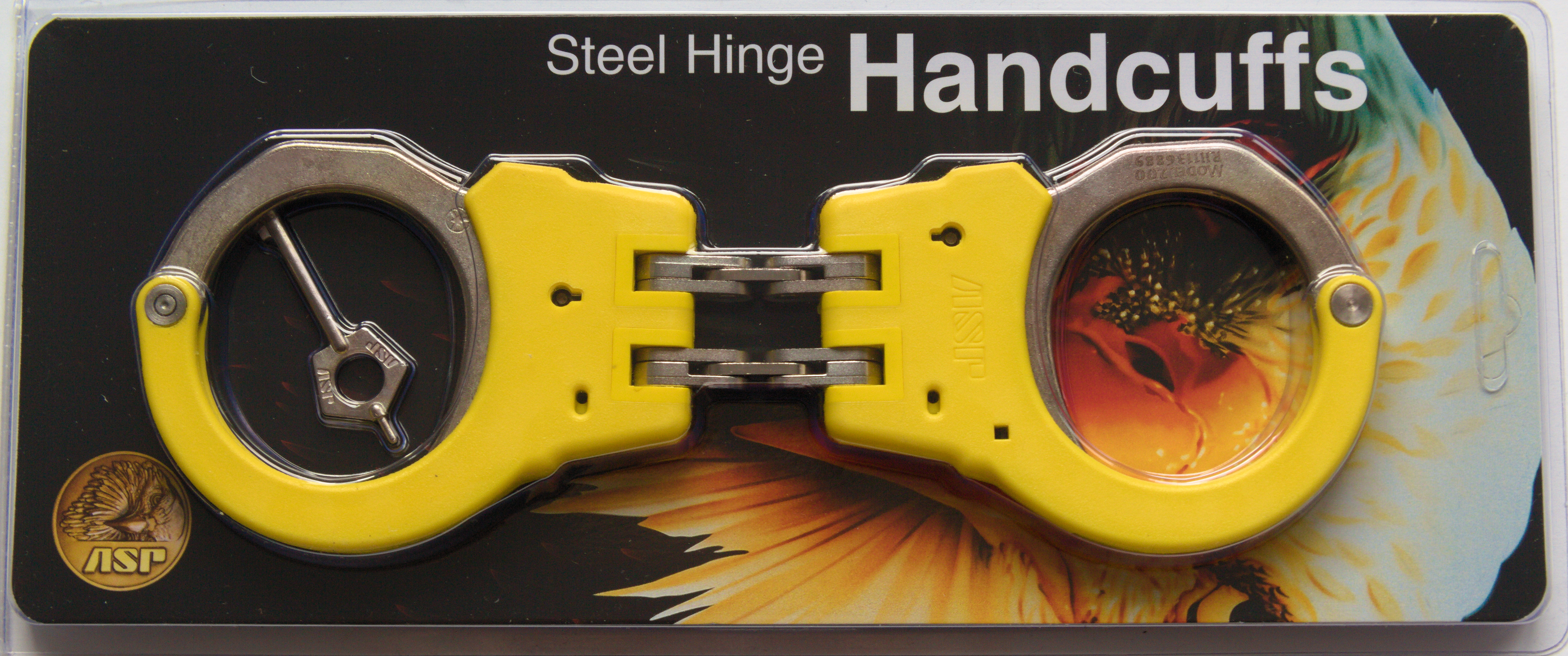 ASP Identifier Hinge Flex Cuffs Yellow - 56112 / Model 200 Gelb