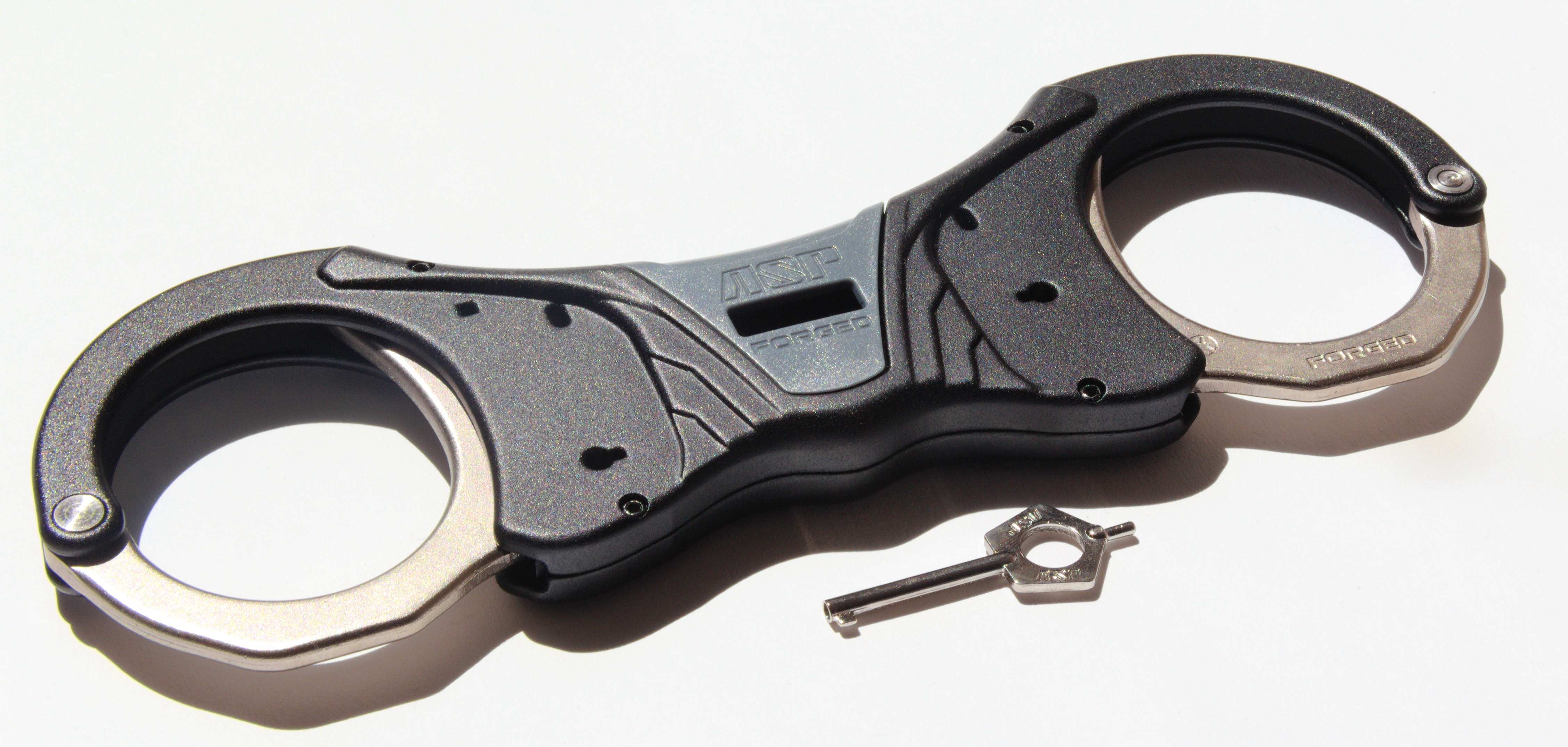ASP Identifier Steel Rigid Ultra Cuffs Grey (1 Pawl) - 56022 / Model 600 Grau 