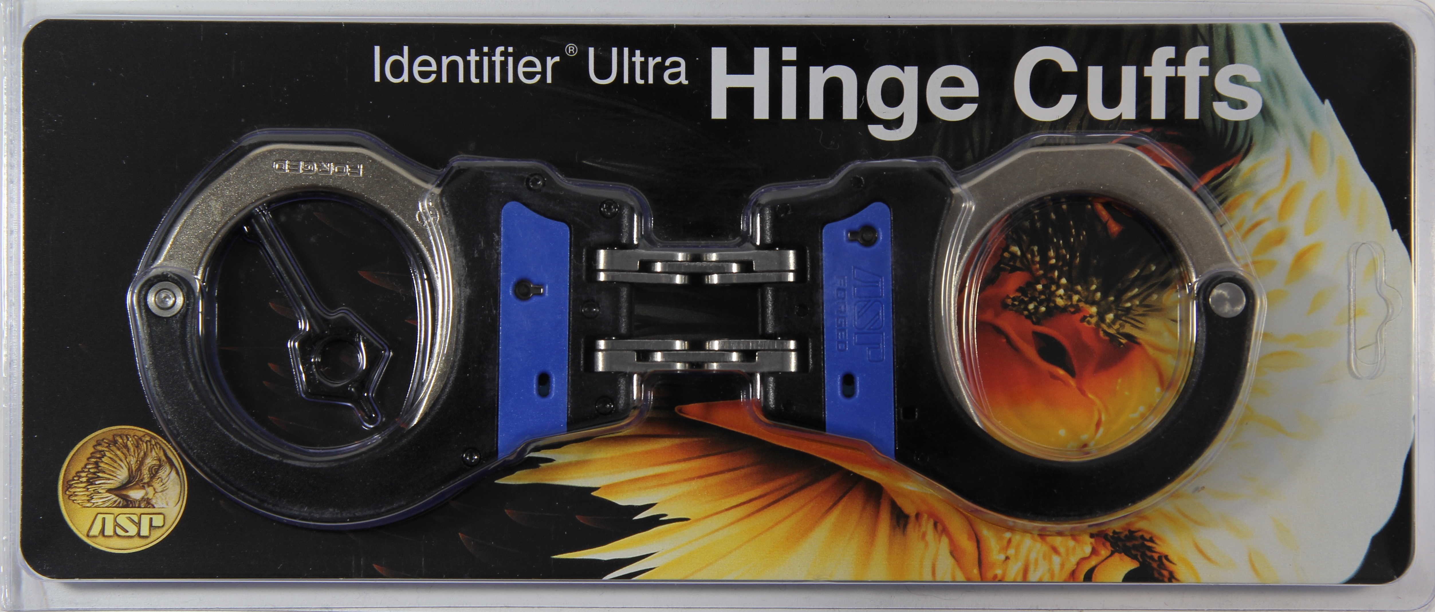 ASP Identifier Steel Hinge Ultra Cuffs Blue (1 Pawl) - 56011 / Model 500 blau