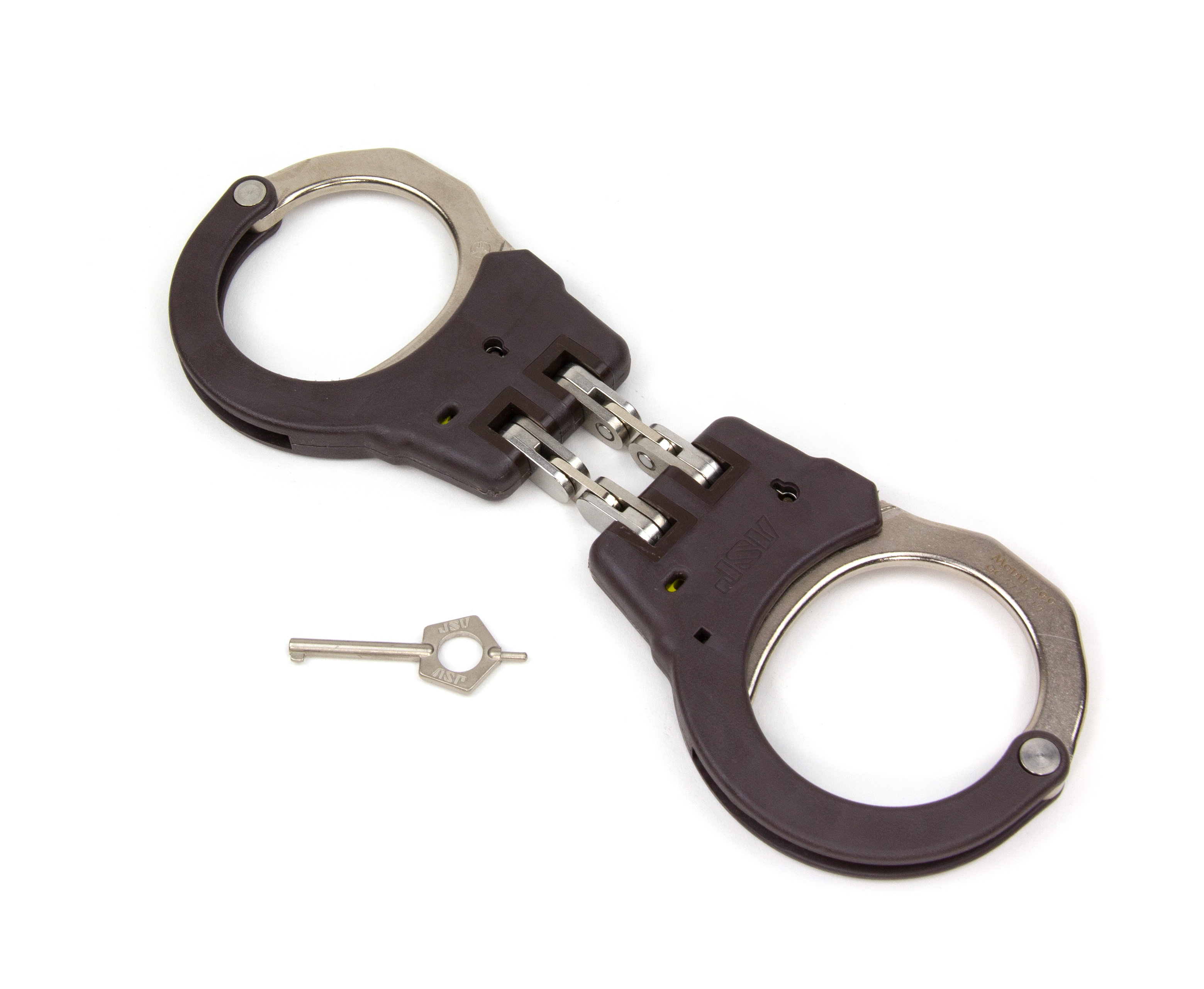 ASP Identifier Hinge Flex Cuffs Brown - 56115 / Model 200 Braun