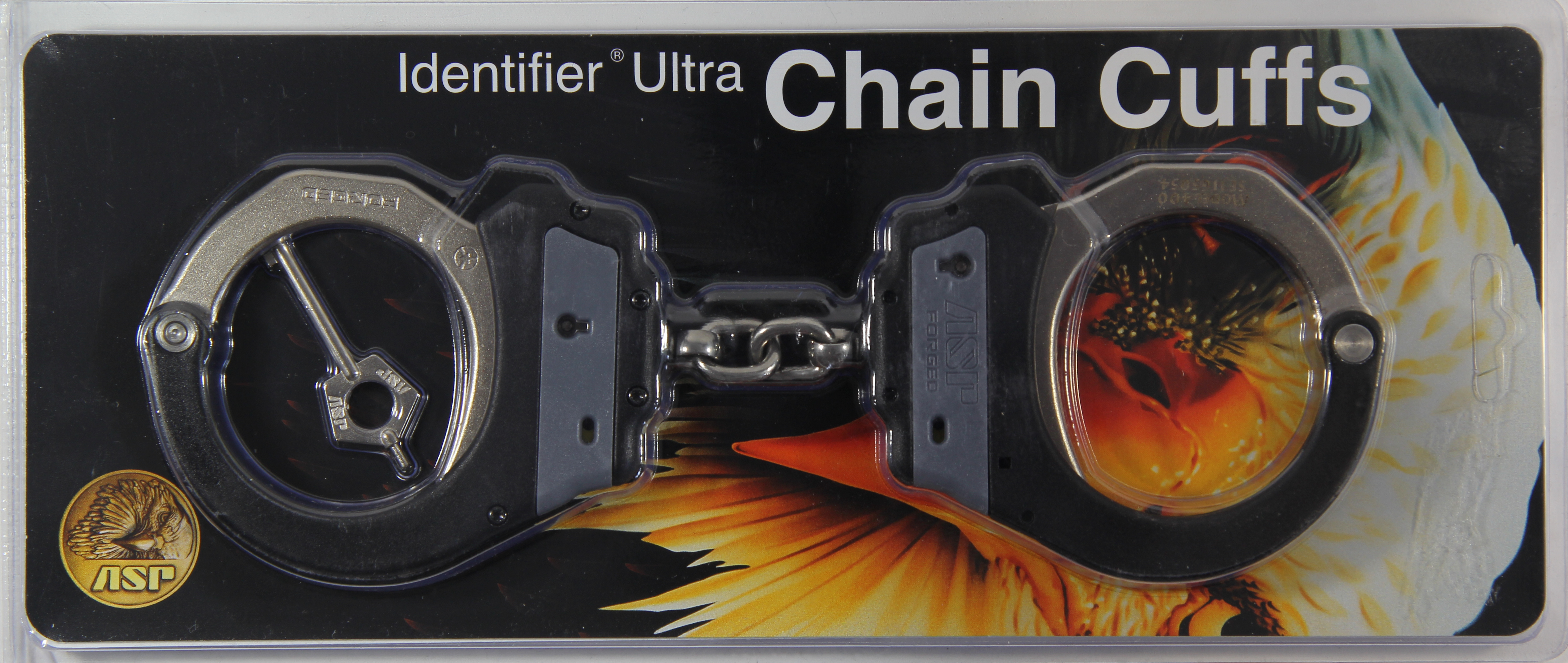 ASP Identifier Chain Ultra Cuffs Steel Grey (3Pawl) - 66002 / Model 400 Grau